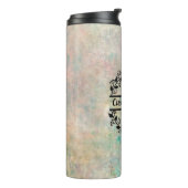 Bouteilles Isothermes Termo S Floral Monogram Letter (Tourné sur la gauche)