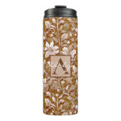 Bouteilles Isothermes Terracotta Burnt Orange Boho botanique moderne (Devant)