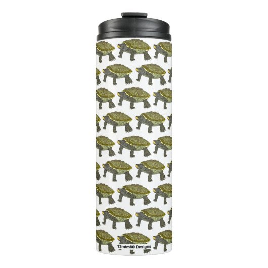 Bouteilles Isothermes Terrapin (pattern white) - Thermal Mug (Devant)