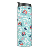 Bouteilles Isothermes Terrazzo Funny Motif géométrique avec les yeux (Tourné sur la droite)