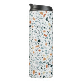 Bouteilles Isothermes Terrazzo sol marbre sans soudure patter artisanal (Tourné sur la droite)