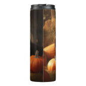 Bouteilles Isothermes Terre-Neuve Chiot Automne Citrouille de plaisir (Dos)