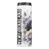 Bouteilles Isothermes Terre-Neuve et son doux repos floral (Dos)