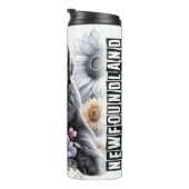 Bouteilles Isothermes Terre-Neuve et son doux repos floral (Tourné sur la droite)