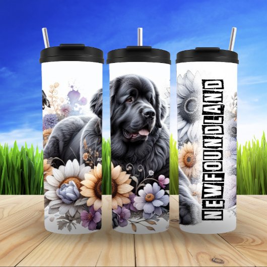 Bouteilles Isothermes Terre-Neuve et son doux repos floral