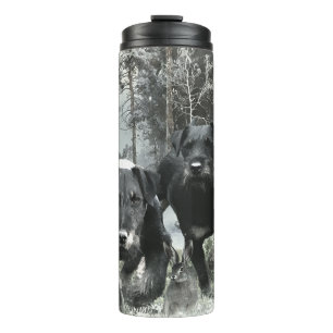 Bouteilles Isothermes Terrier de chasse allemand, Le Jagdterrier, Art