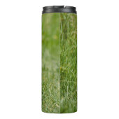 Bouteilles Isothermes Terrier Yorkshire mignon Traversant L'Herbe (Dos)