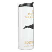 Bouteilles Isothermes Territoire de la Caroline du Sud Baleine migratoir (Tourné sur la gauche)