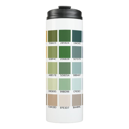 Bouteilles Isothermes Test de couleur (Devant)