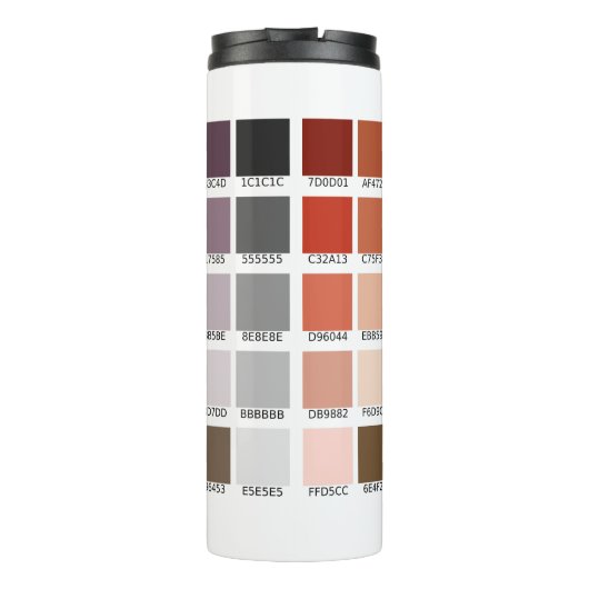 Bouteilles Isothermes Test de couleur (Dos)