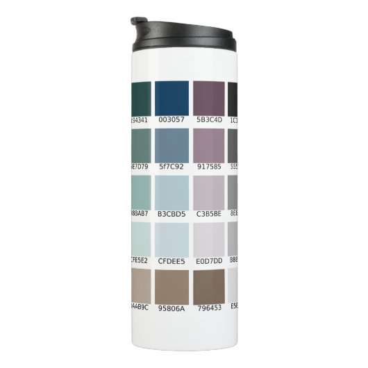 Bouteilles Isothermes Test de couleur (Tourné sur la droite)