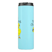 Bouteilles Isothermes Texte du poussin d'observation d'oiseaux (Dos)