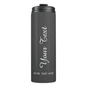 Bouteilles Isothermes Texte manuscrit Télécharger une photo ou un logo H