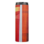 Bouteilles Isothermes textile blanc et rouge (Dos)