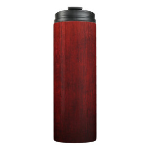 Bouteilles Isothermes textile floral rouge et noir