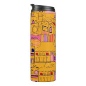 Bouteilles Isothermes Textile mexicain Design Motif sans couture (Tourné sur la droite)