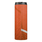 Bouteilles Isothermes textile orange et blanc (Dos)