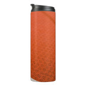 Bouteilles Isothermes textile orange et blanc (Tourné sur la droite)