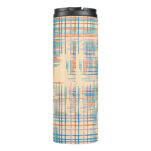 Bouteilles Isothermes Texture Abstraite avec bandes de croisement. Pat m (Dos)