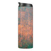 Bouteilles Isothermes Texture arrière - plan de plaque métallique rouill (Tourné sur la droite)