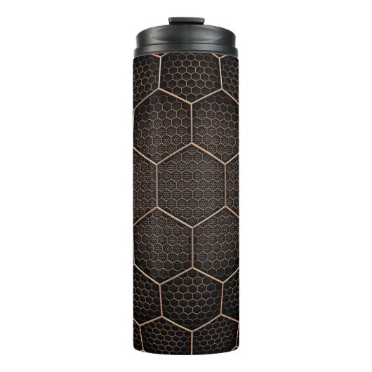 Bouteilles Isothermes texture Arrière - plan grille hexagonale d (Devant)