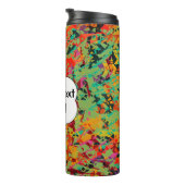 Bouteilles Isothermes Texture colorée de trous (Tourné sur la droite)