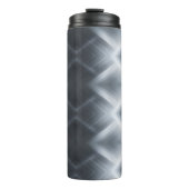 Bouteilles Isothermes Texture de macro en aluminium brossé (Devant)