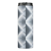 Bouteilles Isothermes Texture de macro en aluminium brossé (Dos)