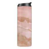 Bouteilles Isothermes Texture de marbre rose (Tourné sur la gauche)
