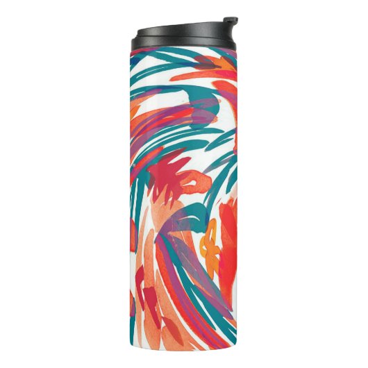 Bouteilles Isothermes texture de peinture Abstraite. Papier peint d'art. (Tourné sur la gauche)