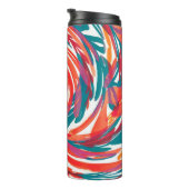 Bouteilles Isothermes texture de peinture Abstraite. Papier peint d'art. (Tourné sur la droite)