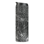 Bouteilles Isothermes Texture de superposition désaffectée du crocodile  (Tourné sur la droite)