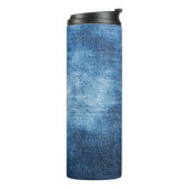 Bouteilles Isothermes Texture des jeans en denim bleu (Tourné sur la gauche)