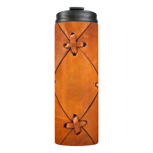 Bouteilles Isothermes Texture en cuir. (Devant)