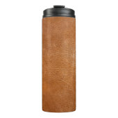 Bouteilles Isothermes Texture en cuir antique, TANcuir, texture, dos (Devant)