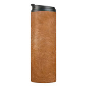 Bouteilles Isothermes Texture en cuir antique, TANcuir, texture, dos (Tourné sur la droite)