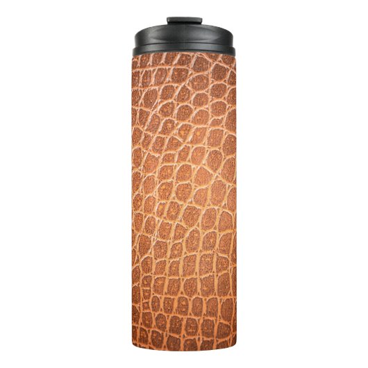 Bouteilles Isothermes texture en cuir Brown pour arrière - plan (Devant)