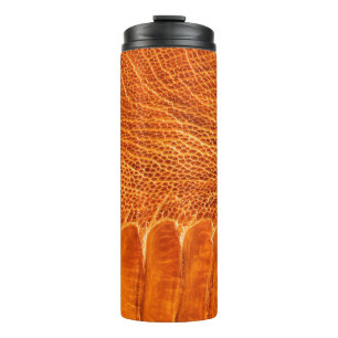 Bouteilles Isothermes Texture en cuir d'autruche