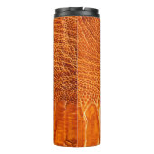Bouteilles Isothermes Texture en cuir d'autruche (Dos)
