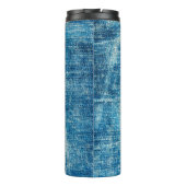 Bouteilles Isothermes Texture en jean bleu (Dos)