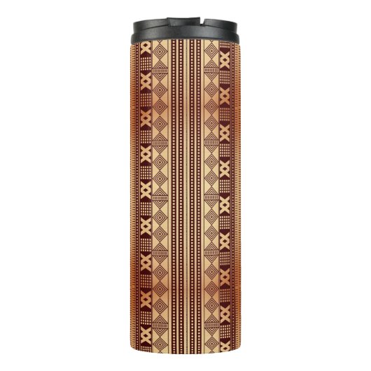 Bouteilles Isothermes Texture ethnique Brown (Dos)