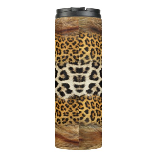 Bouteilles Isothermes Texture fourrure : renard et léopard. (Dos)