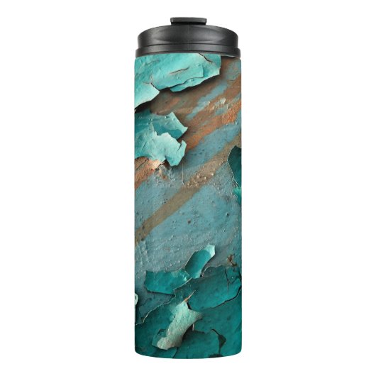 Bouteilles Isothermes Texture métallique avec rayures et craquelures abs (Devant)