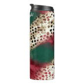 Bouteilles Isothermes Textured Patchwork Animal Print Pattern (Tourné sur la droite)