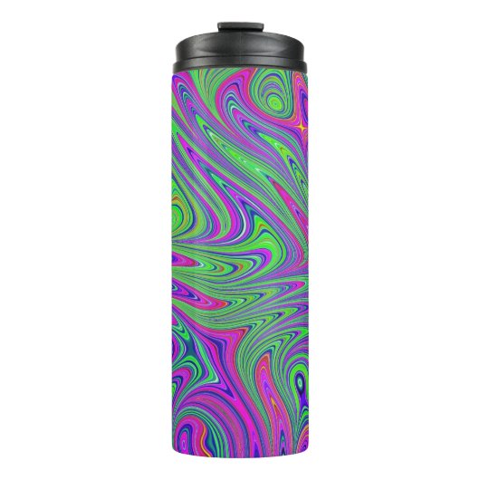 Bouteilles Isothermes textures psychodeliques (Devant)