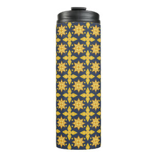 Bouteilles Isothermes Thai Ornamental Pattern Backgroundabstract, ancien