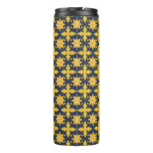 Bouteilles Isothermes Thai Ornamental Pattern Backgroundabstract, ancien (Dos)