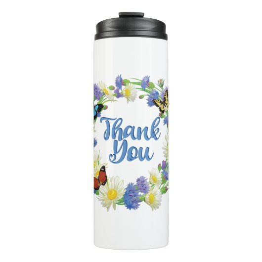 Bouteilles Isothermes Thank You note (Devant)