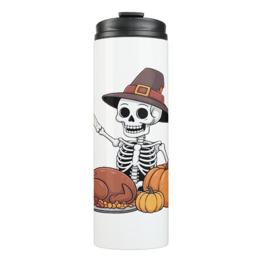 Bouteilles Isothermes Thanksgiving X-ray Skeleton Funny Rock Hand Fall L (Devant)