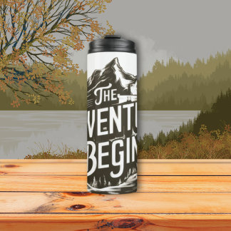 Bouteilles Isothermes The Adventure Begins Tumbler - Thermal Travel